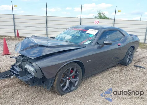 2019 Dodge Challenger R/T из США, поврежденный, VIN 2C3CDZBT1KH606441
